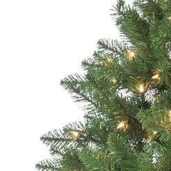Pre-Lit Christmas Trees*The Holiday Aisle Stone 6.5' Green Pine Artificial Christmas Tree With 700 Clear/White Lights