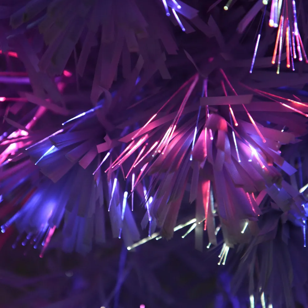 Pre-Lit Christmas Trees*The Holiday Aisle Tabletop 2.67' White Fir Artificial Christmas Tree With 85 Multi-Color Lights