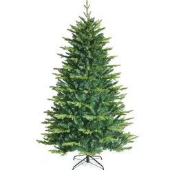 Pre-Lit Christmas Trees*The Holiday Aisle ® 6Ft App Controlled Christmas Tree, Pe/Pvc Xmas Tree W/ 420 Color Changing Led Lights & 1740 Branch Tips