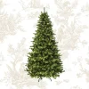 Pre-Lit Christmas Trees*Kelly Clarkson Home Vermont 7.5' Green Spruce Artificial Christmas Tree With 550 Clear/White Lights