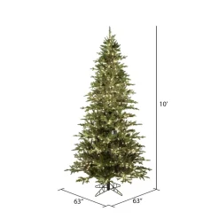Pre-Lit Christmas Trees*Vickerman Kamas Fraiser Fir Artificial Color Changing Christmas Tree
