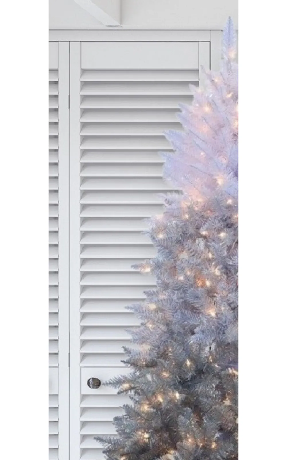 Pre-Lit Christmas Trees*The Holiday Aisle Vintage Prelit Ombre 7.5' Black/Gray Spruce Artificial Christmas Tree