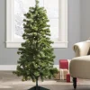 Pre-Lit Christmas Trees** Wayfair Basics® Green Fir Artificial Christmas Tree With Clear Lights