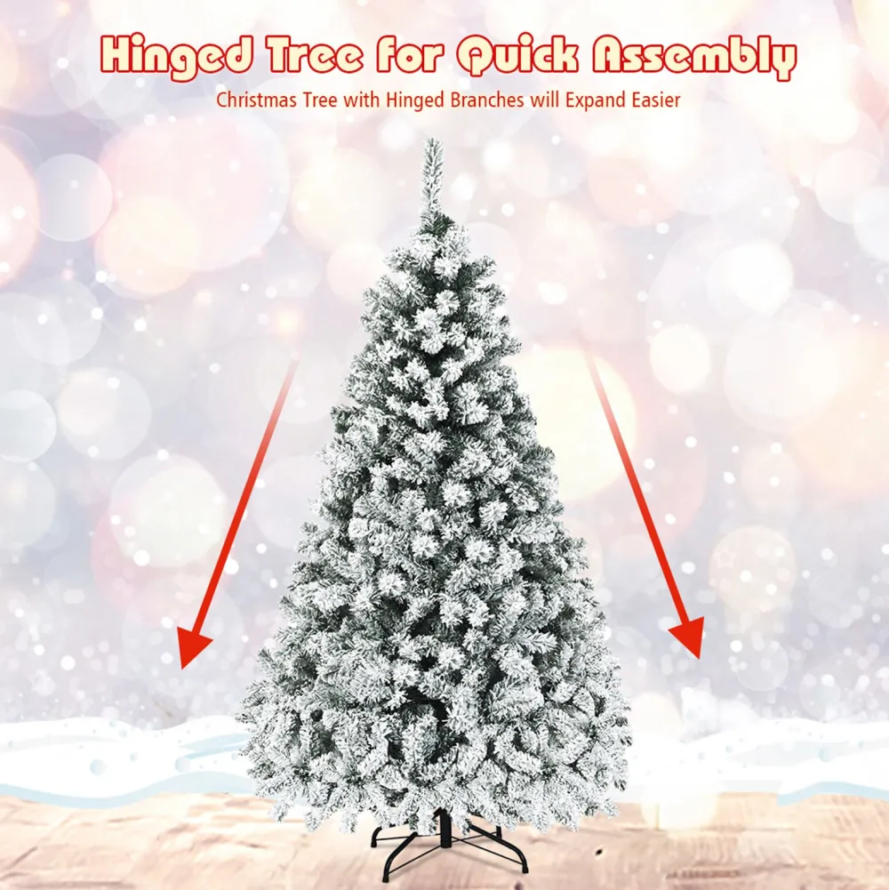 Pre-Lit Christmas Trees*The Holiday Aisle White Pine Artificial Christmas Tree With 250 Clear/White Lights