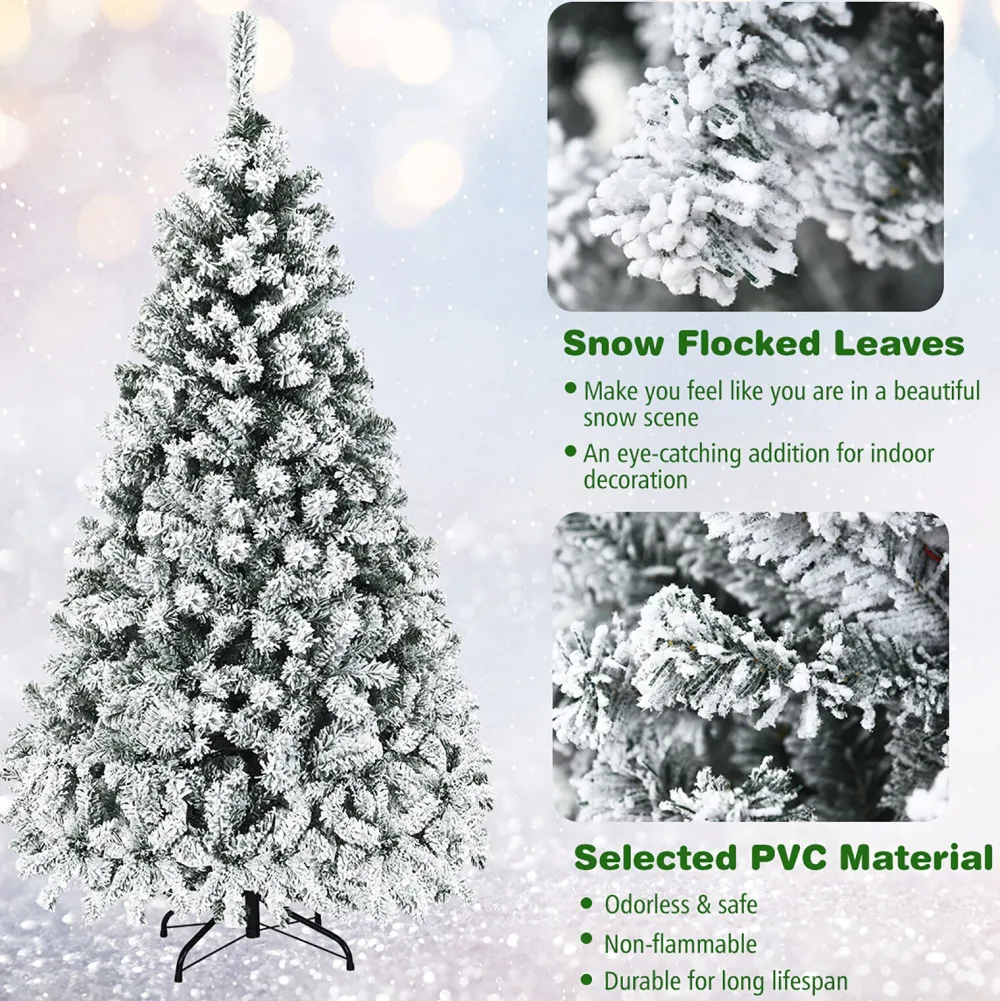 Pre-Lit Christmas Trees*The Holiday Aisle White Pine Christmas Tree With 250 Led Lights