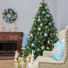 Pre-Lit Christmas Trees*The Holiday Aisle Winchester 7.5' Green Pine Artificial Christmas Tree With 500 Multi-Colored Lights